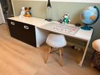 Stuva/Smastad kindertafel, speelgoedkist & stoeltje, Ophalen, Zo goed als nieuw, Tafel(s) en Stoel(en)