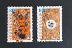 nvph 1888-1889 gebruikt EK voetbal 2000, Postzegels en Munten, Postzegels | Nederland, Na 1940, Verzenden, Gestempeld