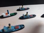Set van 8 triang waterline sleepboten, Ophalen of Verzenden, Zo goed als nieuw