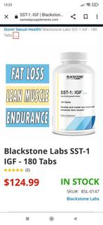 Igf Blackstone labs testosteron Booster, Sport en Fitness, Gezondheidsproducten en Wellness, Ophalen of Verzenden, Zo goed als nieuw