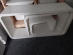Wandkubussen - Set van 3 - Wit, Huis en Inrichting, Woonaccessoires | Wandplanken en Boekenplanken, Ophalen, Zo goed als nieuw