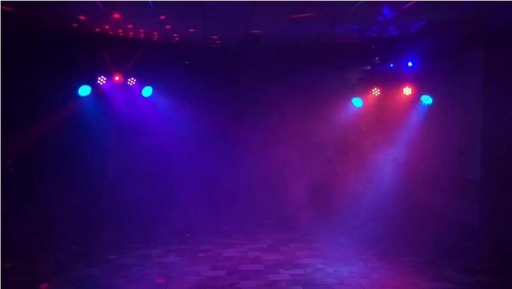 discoset, discolicht, discoverlichting 45 EUR, Muziek en Instrumenten, Licht en Laser, Gebruikt, Licht, Geluidgestuurd, Kleur