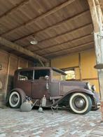 Ford Model A, Tudor, bouwjaar 1930, V8, Hotrod, automaat., Auto's, Ford, Automaat, Bruin, 4 stoelen, 300 pk