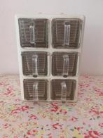 Vintage Poncet kruidenkastje, retro keukenkastje glas lades, Antiek en Kunst, Ophalen of Verzenden