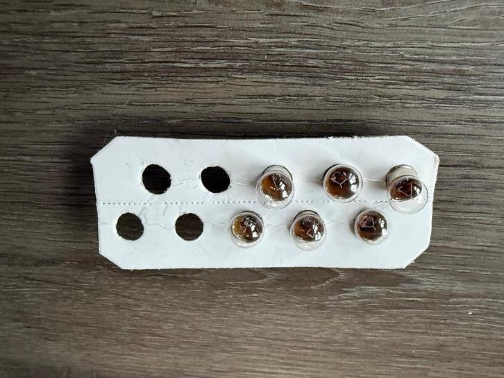 Set van 6 Mini E10 Reservelampjes, Diversen, Kerst, Nieuw, Ophalen of Verzenden