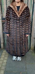 Vintage bontjas - Geschatte maat 42, Ophalen of Verzenden, Zo goed als nieuw, Maat 42/44 (L), Bruin