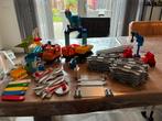 Lego Duplo goederentrein (10875) met brug (10872), Kinderen en Baby's, Speelgoed | Duplo en Lego, Ophalen, Zo goed als nieuw, Duplo