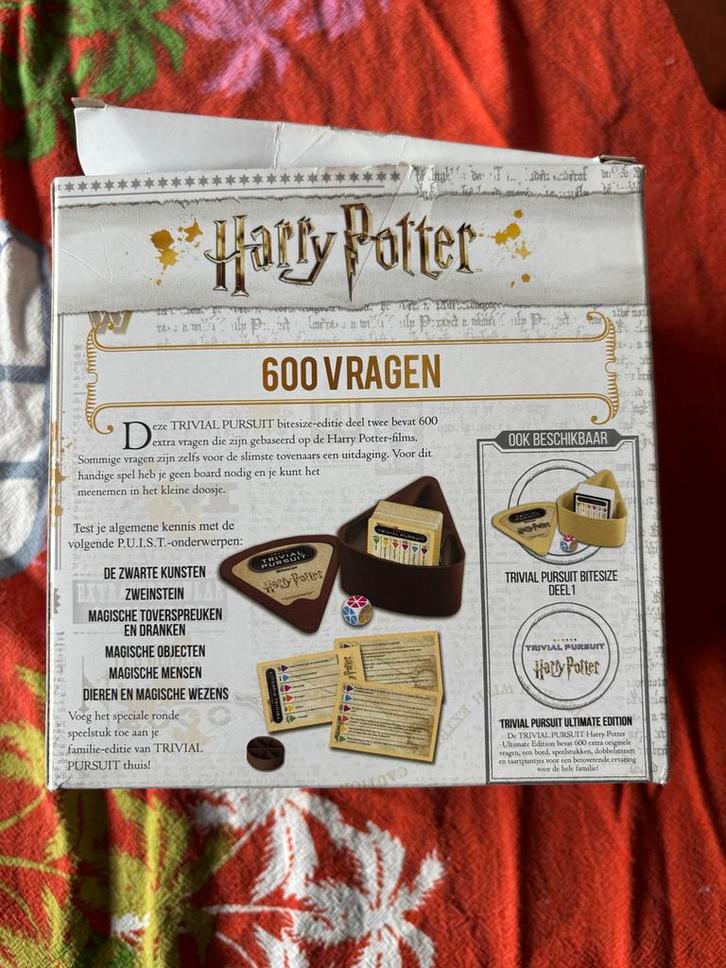 Harry Potter Trivial Pursuit Bitesize Deel 2, Hobby en Vrije tijd, Gezelschapsspellen | Bordspellen, Gebruikt, Drie of vier spelers