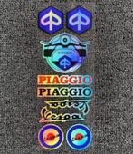 Vespa Piaggio 9x Reflective Scooter Sticker Decal Set, Verzamelen, Verzenden, Nieuw