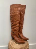Bronx leren overknee laarzen maat 40, Kleding | Dames, Schoenen, Ophalen of Verzenden, Gedragen, Bruin, Hoge laarzen