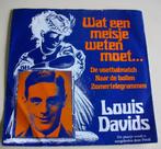 Louis Davids EP   De voetbalmatch e.a., Cd's en Dvd's, Vinyl Singles, Ophalen of Verzenden, Gebruikt, Nederlandstalig, EP