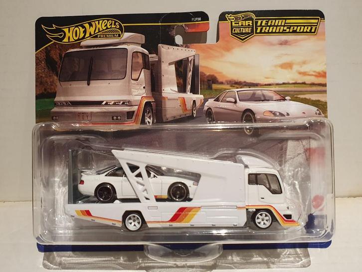 Hotwheels Premium 1/64 Toyota Soarer & Kousoku Hauler, Hobby en Vrije tijd, Modelauto's | Overige schalen, Nieuw, Auto, Ophalen of Verzenden