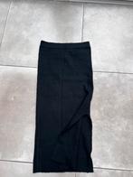 AMISU ZWARTE GEBREIDE WOLLEN ROK MIDI ROK VAN WOL MAAT M, Maat 38/40 (M), Zwart, Ophalen of Verzenden, Zo goed als nieuw