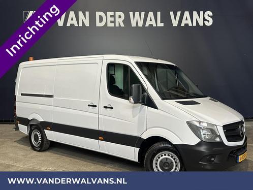 Mercedes-Benz Sprinter 316 CDI 164pk L2H1 Inrichting Euro6 A, Auto's, Bestelauto's, Bedrijf, Te koop, ABS, Airconditioning, Alarm