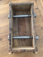Oude steenmal/toiletrolhouder, Antiek en Kunst, Curiosa en Brocante, Ophalen of Verzenden