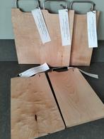 Esdoornhouten Borrelplanken, Doe-het-zelf en Verbouw, Hout en Planken, Minder dan 25 mm, Eiken, Nieuw, Ophalen of Verzenden