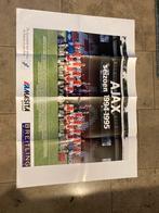 GROTE POSTER AKAX 94/95 WINNAAR CHAMPIONS LEAGUE, Verzamelen, Ophalen of Verzenden, Zo goed als nieuw, Ajax, Poster, Plaatje of Sticker