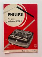 Handleiding 4-sporen bandrecorder Philips EL 3541H, Verzenden, Bandrecorder