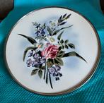 Oud Aardewerk Dienblad met Bloemen, Antiek en Kunst, Antiek | Emaille, Ophalen of Verzenden