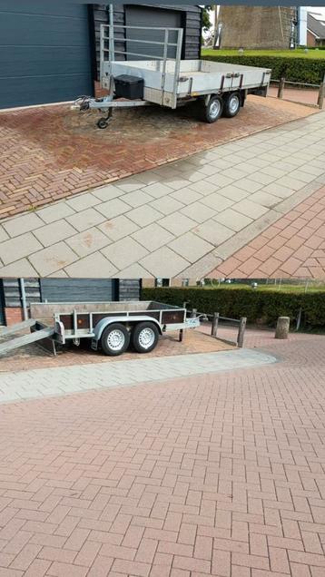Te koop plateauaanhangwagen of transporter beschikbaar voor biedingen
