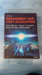 Management and cost accounting bhimani horngren datar rajan, Boeken, Ophalen of Verzenden, Zo goed als nieuw