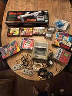 Super Nintendo + Gameboy met toebehoren en games, Gebruikt, 2 spelers, Eén computer, Ophalen of Verzenden