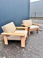 2 x Vintage easy chair fauteuil brutalist prijs per stuk, Huis en Inrichting, Fauteuils, Ophalen, Minder dan 50 cm, Gebruikt, 75 tot 100 cm
