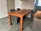 Teakhouten eettafel, Huis en Inrichting, Tafels | Eettafels, Ophalen, Gebruikt, Teakhout, 50 tot 100 cm