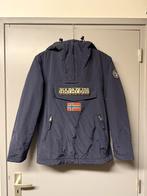 Napapijri Rainforest waterdichte winter jas, Blauw, Ophalen of Verzenden, Zo goed als nieuw, Napapijri