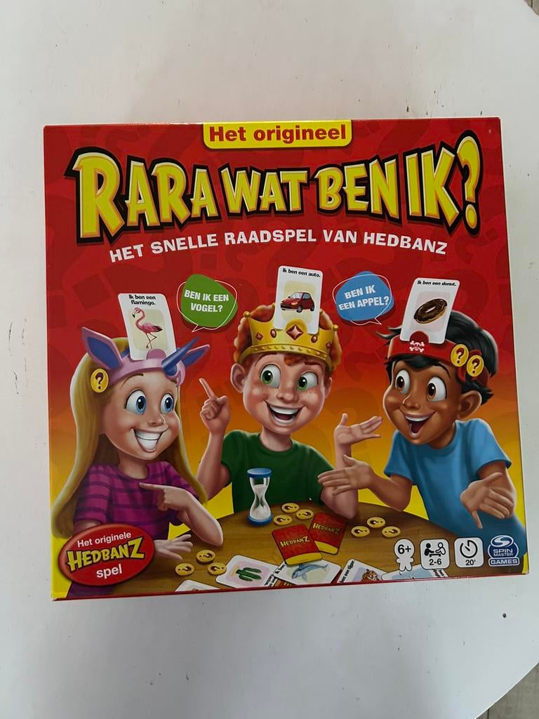 Rara wat ben ik?, Vijf spelers of meer, Ophalen of Verzenden, Zo goed als nieuw
