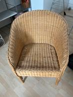 Lloyd Loom stoel, helemaal goed, Huis en Inrichting, Stoelen, Ophalen, Gebruikt, Overige kleuren, Riet of Rotan