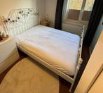 Ikea Leirvik Bedframe - 140x200 cm - Wit, Huis en Inrichting, Slaapkamer | Bedden, Ophalen, Wit, Tweepersoons, 140 cm