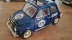 Fiat 500 Rallye de Argentina #178 rare Bburago, 1:18, Ophalen of Verzenden, Zo goed als nieuw, Bburago