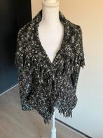 Leon, zwart/wit vest met franjes maat 36/38, Kleding | Dames, Zwart, Leon, Ophalen of Verzenden, Zo goed als nieuw