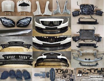 C KLASSE W205 S205 C63 AMG VOORKOP COMPLEET ALLES LEVERBAAR! beschikbaar voor biedingen