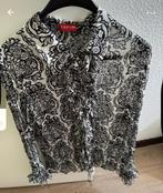 Taifun Blouse Paisley Print Zwart-Wit Maat 44, Kleding | Dames, Zwart, Maat 42/44 (L), Ophalen of Verzenden, Zo goed als nieuw