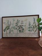 Vintage Borduurwerk Plantenlijst, Ophalen