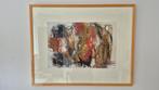 Ton Verstraten "ZT inv.nr 277", 65,5x83cm, 
gem.technieken, Ophalen