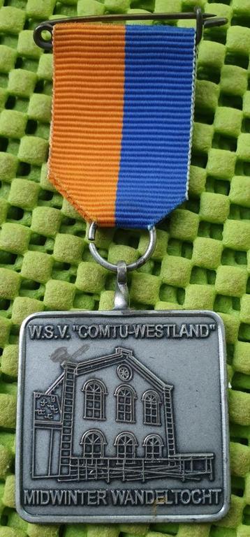 Medaille - Midwinterwandeltocht -W.S.V. "Comtu-Westland " . beschikbaar voor biedingen