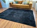 Natuzzi - zwart kleed - 270 x 190cm - Italiaans, Ophalen, Gebruikt, Zwart, 150 tot 200 cm