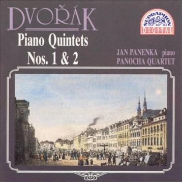 DVORAK Piano quintets nos. 1 & 2 CD PANOCHA QUARTET beschikbaar voor biedingen