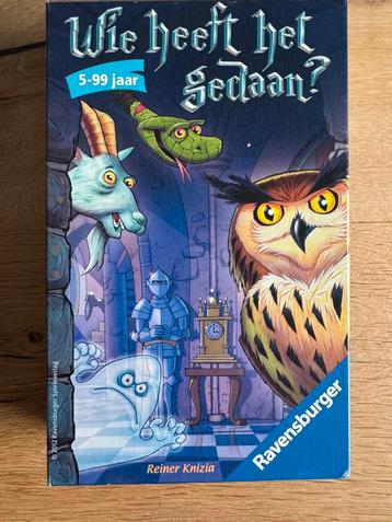 Spel: Wie heeft het gedaan? – compleet & in nette staat beschikbaar voor biedingen