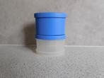 Tupperware Orient Pepermolen en bus 125 ml. Blauw, Huis en Inrichting, Keuken | Tupperware, Ophalen of Verzenden, Zo goed als nieuw