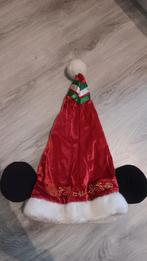 Kerstmuts Mickey Mouse, Ophalen of Verzenden, Mickey Mouse, Zo goed als nieuw, Kleding of Textiel
