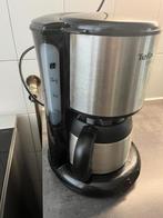 Koffiezetapparaat Tefal Thermokan in roestvrij, Witgoed en Apparatuur, Koffiezetapparaten, Afneembaar waterreservoir, Gebruikt