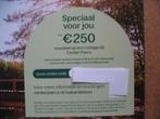 Centerparcs bon, Tickets en Kaartjes, Kortingen en Cadeaubonnen, Drie personen of meer, Kortingsbon, Bungalowpark