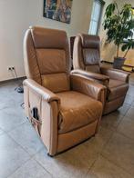 Relaxfauteuils met DTA-functie, Huis en Inrichting, Fauteuils, Gebruikt, Minder dan 75 cm, Leer, Ophalen of Verzenden