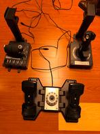 Logitech G Saitek Pro Flight Set - Complete Sim Setup, Computers en Software, Ophalen, Zo goed als nieuw