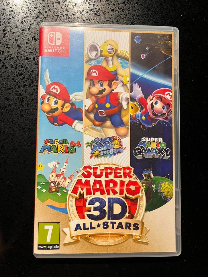 Super Mario 3D All-Stars, Spelcomputers en Games, Games | Nintendo Switch, Zo goed als nieuw, Overige genres, 1 speler, Vanaf 3 jaar