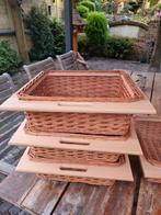 Originele rotan keukenlades, Huis en Inrichting, Keuken | Keukenelementen, Ophalen of Verzenden